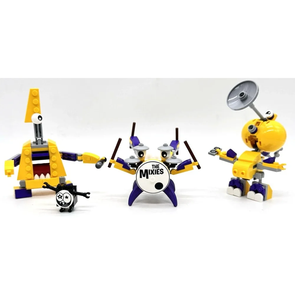 LEGO Mixels Jamzy 41560 Tapsy 41561 Trumpsy 41562 Mixies Series 7 Set Complete